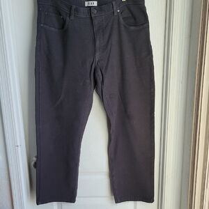 Classic Straight Men's Jeans in Charcoal by Unknown Brand